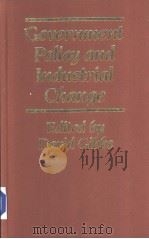 Government Policy and Industrial Change（ PDF版）