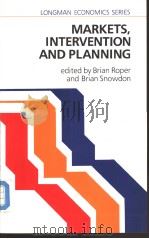 MARKETS'INTERVENTION AND PLANNING（ PDF版）