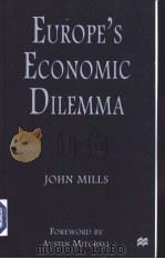 Europe's economic dilemma PDF电子版封面 0333728211