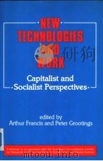 New technologies and work PDF电子版封面 0415003997
