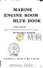 MARINE ENGINE ROOM BLUE BOOK PDF电子版封面 0870333151