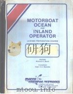 MOTORBOAT OCEAN AND INLAND OPERATOR CHAPTER 5 Rules and Regulations PDF电子版封面