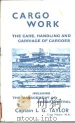 CARGO WORK PDF电子版封面