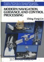 Modern Navigation,Guidance,and Control Processing PDF电子版封面 0135962307