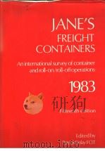 JANE‘S FREIGHT CONTAINERS 1983 Fifteenth edition PDF电子版封面 0710607644