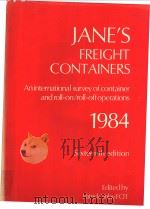 JANE‘S FREIGHT CONTAINERS 1984 Sixteenth edition PDF电子版封面 0710607903