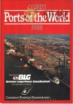 LLOYD‘S Ports of the World 1988 PDF电子版封面 1850441359