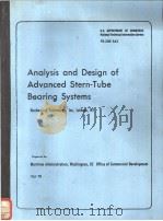 Analysis and Design of Advanced Stern-Tube Bearing Systems PDF电子版封面