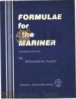 FORMULAE FOR THE MARINER Second Edition PDF电子版封面 0870333615
