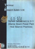 Reheat Supplement to 3-11 (Marine Steam Power Plant Heat Balance Practices) PDF电子版封面
