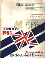 Compendium of Technical Papers LONDON 1983 SESSION 15 TYNE AND WEAR METRO PDF电子版封面