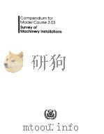 COMPENDIUM FOR SURVEY OF MACHINERY INSTALLATIONS VOLUME 2 PDF电子版封面