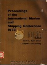 Proceedings of the International Marine and Shipping Conference 1973 Group 1 PDF电子版封面 0900976160