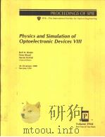 Physics and Simulation of Optoelectronic Devices VIII PDF电子版封面 0819435619 Rolf H.Binder Peter Blood M