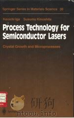 Process Technology for Semiconductor Lasers PDF电子版封面 0540589724