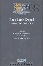 Rare Earth Doped Semiconductors（ PDF版）