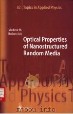 Optical Properties of Nanostructured Random Media PDF电子版封面 3540420312 Viadimir M. Shalaev