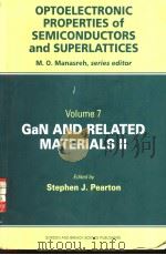 GaN and Related Materials II PDF电子版封面 905699686X Stephen J.Pearton
