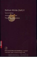 Gallium Nitride (GaN)Ⅱ PDF电子版封面 0127521666 Jacques I.Pankove Theodore D.