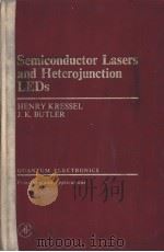 Semiconductor lasers and heterojunction LEDs（ PDF版）