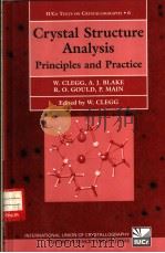 Crystal Structure Analysis Principles and Practice PDF电子版封面