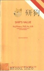 SHIP‘S VALUE PDF电子版封面 185044062X