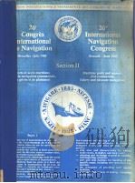 26e Congres International de Navigation 26th International Navigation Congress Section Ⅱ PDF电子版封面