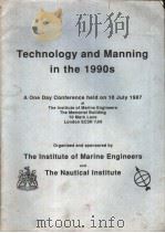 Technology and Manning in the 1990s PDF电子版封面
