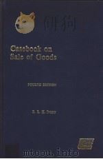 CASEBOOK ON SALE OF GOODS FOURTH EDITION PDF电子版封面 0904093832