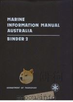 MARINE INFORMATION MANUAL AUSTRALIA BINDER 2 PDF电子版封面
