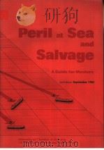 Peril at Sea and Salvage A Guide for Masters PDF电子版封面