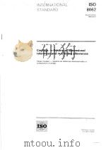 Castings-System of dimensional tolerances and machining allowances ISO8062 1994 PDF电子版封面