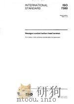 Hexagon  socket button head screws  ISO7380（1997 PDF版）