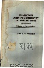 PLANKTON AND PRODUCTIVITY IN THE OCEANS Second Edition Volume 1-Phytoplankton PDF电子版封面