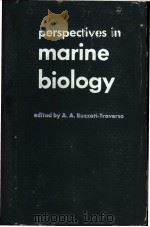 perspectives in marine biology PDF电子版封面