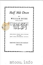 HALF MILE DOWN（ PDF版）