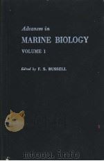 Advances in MARINE BIOLOGY VOLUME 1 PDF电子版封面