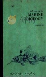 Advances in MARINE BIOLOGY VOLUME 10 PDF电子版封面 0120261103