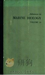 Advances in MARINE BIOLOGY VOLUME 14 PDF电子版封面 0120261146