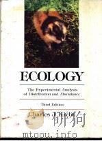 ECOLOGY The Experimental Analysis of Distribution and Abundance Third Edition PDF电子版封面 0060437782