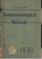Biometeorological Methods PDF电子版封面