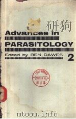 Advances in PARASITOLOGY VOLUME 2 PDF电子版封面