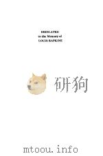 DEDICATED TI THE MEMIRYF OF LOUIS RAPKINE（ PDF版）