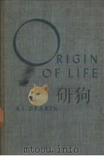 The Origin of Life PDF电子版封面
