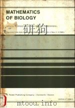 MATHEMATICS OF BIOLOGY PDF电子版封面 902772069X