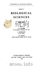 BIOLOGICAL SCIENCES VOLUME 2 PDF电子版封面