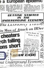 GETTING STARTED IN THE UNDER GROUND ECONOMY PDF电子版封面 1893626202