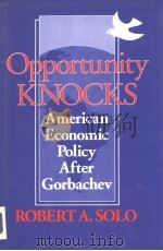 OPPORTUNITY KNOCKS:American economic policy after Gorbachev PDF电子版封面 0873327748