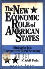 The NEW Economic ROLE of AMERICAN STATES PDF电子版封面 0195050037
