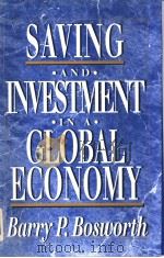 SAVING AND INVESTMENT IN A GLOBAL ECONOMY PDF电子版封面 0815710445